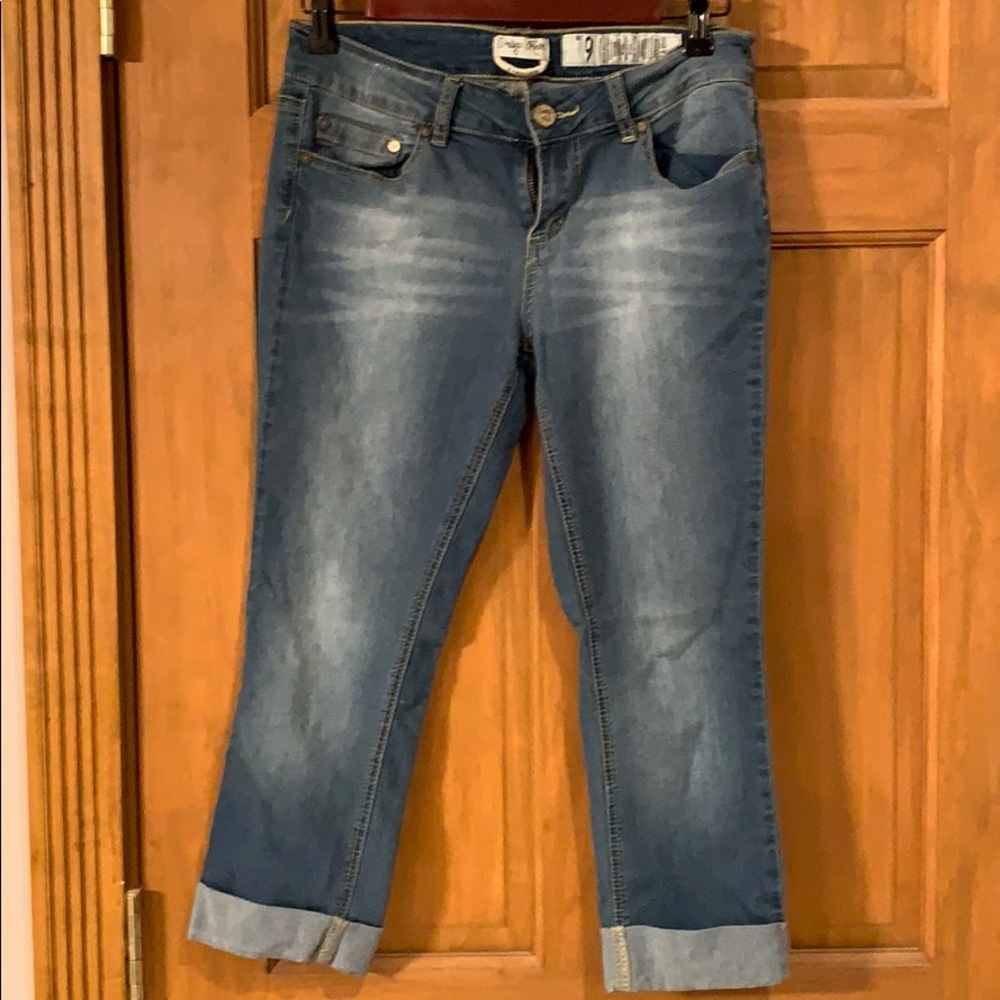 Indigo rein capris